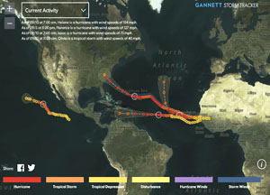 Interactive Storm Tracker